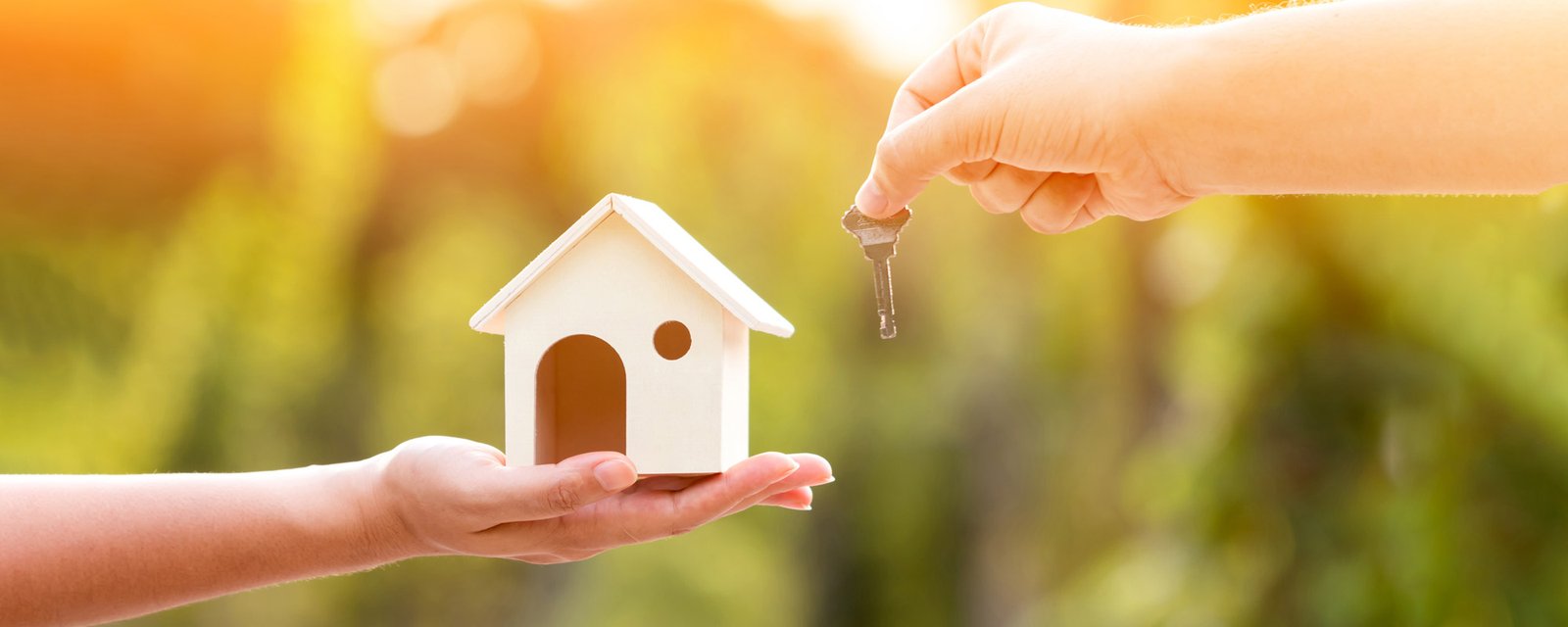 buying a new house concept