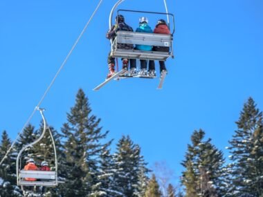 ski lift slopes